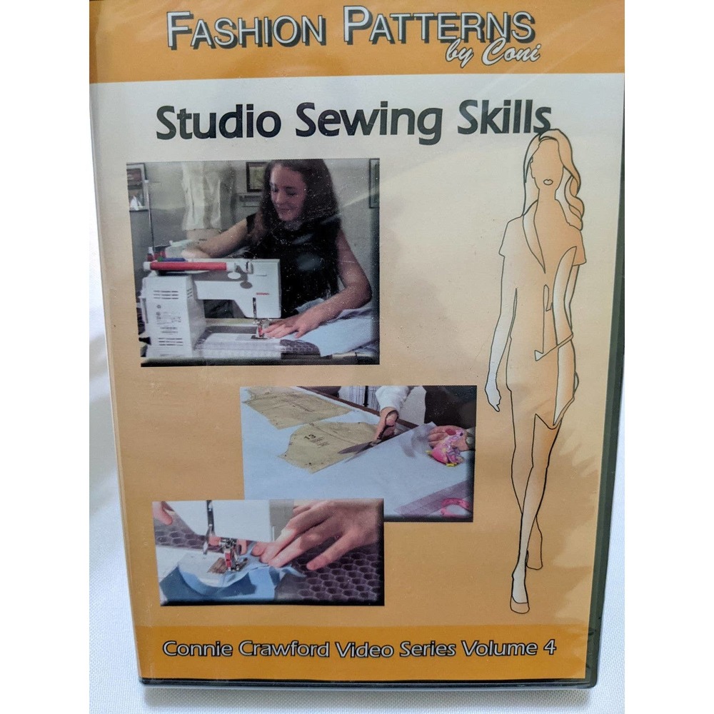 Fashion Patterns by Coni Studio Sewing Skills DVD Connie Crawford Volume 4